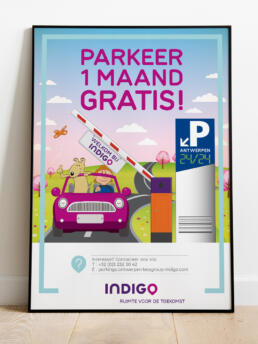 Indigo Park poster lente actie
