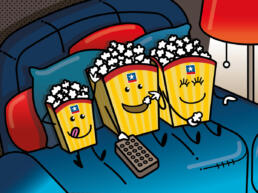 Kinepolis Home Delivery - Popcorn gezellig in de zetel